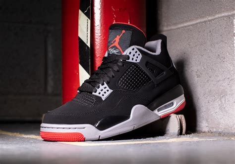 Released in 1989, the Air Jordan 4 was the first global release of the franchise, and the first shoe in the line to feature its signature over-molded mesh. . Jordans 4s breds